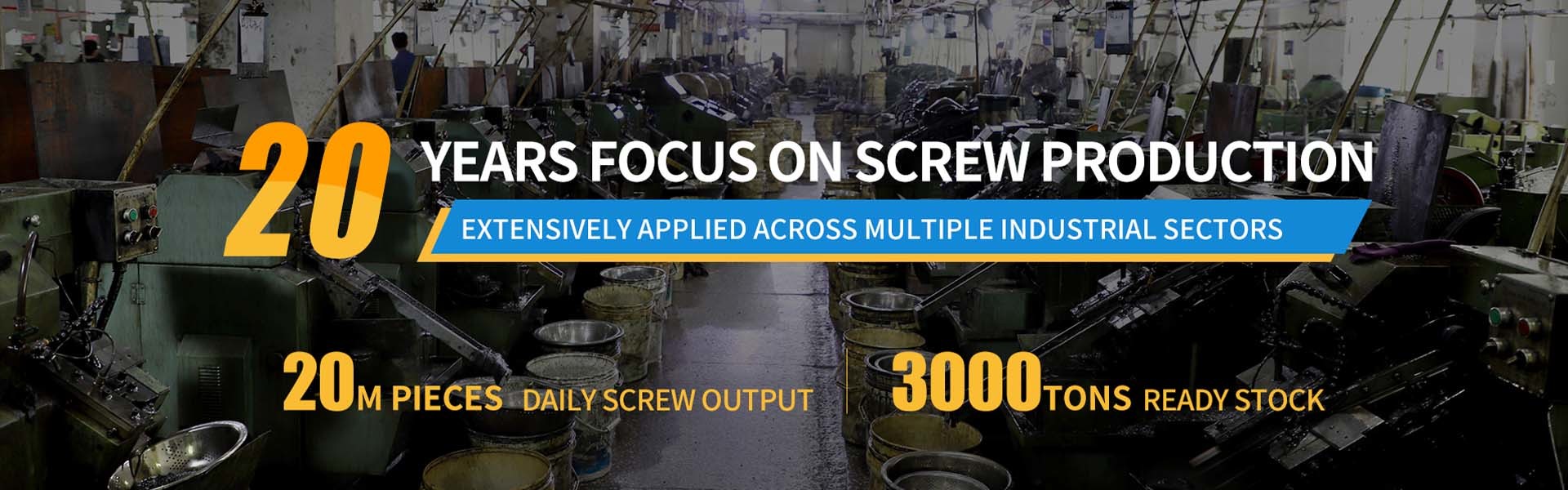 Quality Carbon steel screws factory